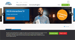 Desktop Screenshot of delta.nl